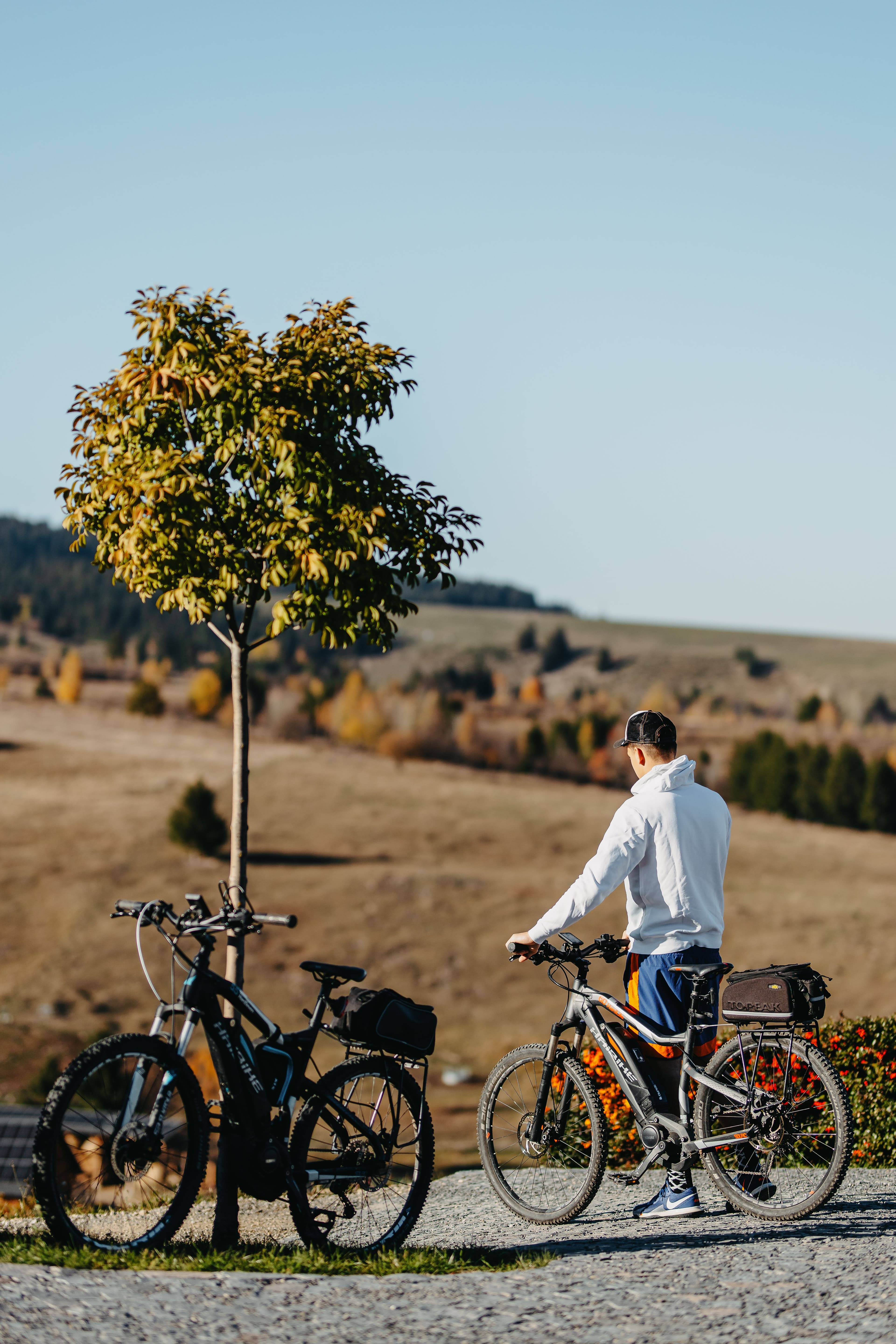 Mountain activity moment at Timian